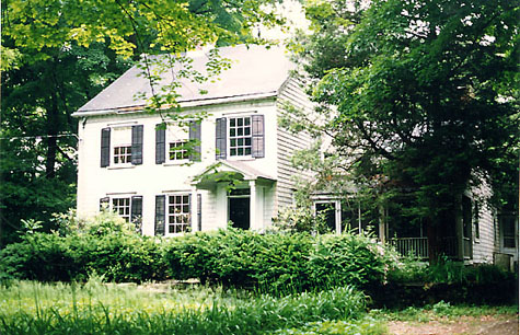 The Abram Clock House is a Half-Georgian house c. 1810.