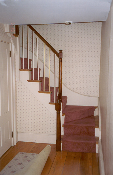 The original front facing portion of the 1827 Lemuel Lyon House, measurers16 x 36